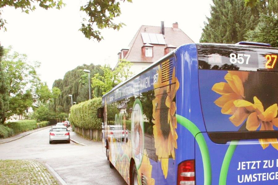 Stadtverkehr der Zukunft badenova Bus