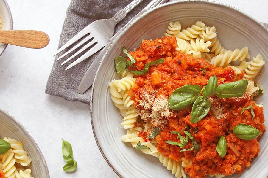 Rezept: Vegane Bolognese – ganz ohne Abfälle!