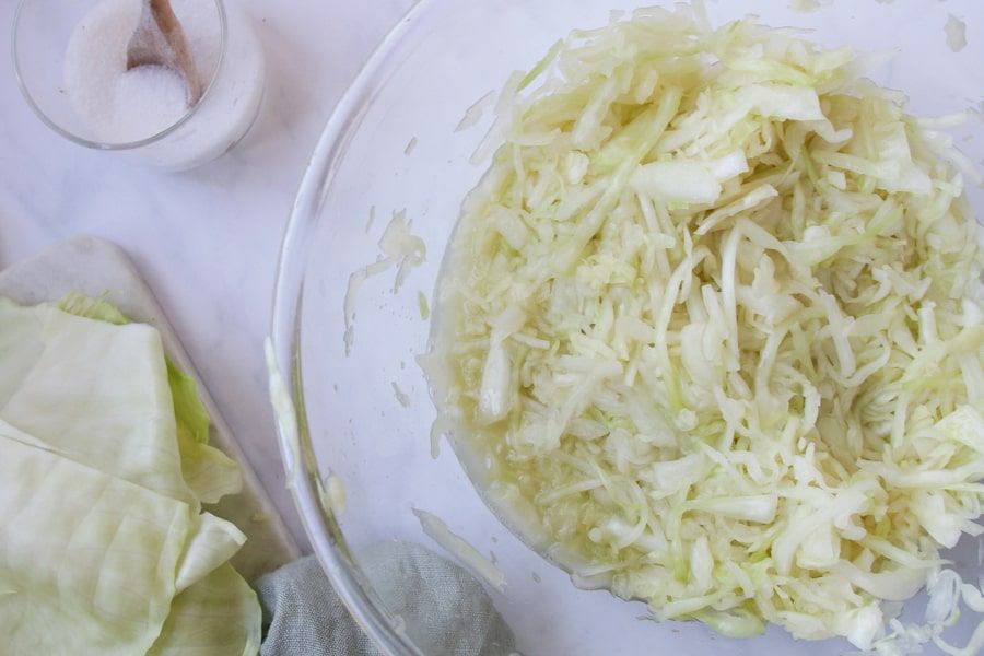 Salz macht Sauerkraut haltbar
