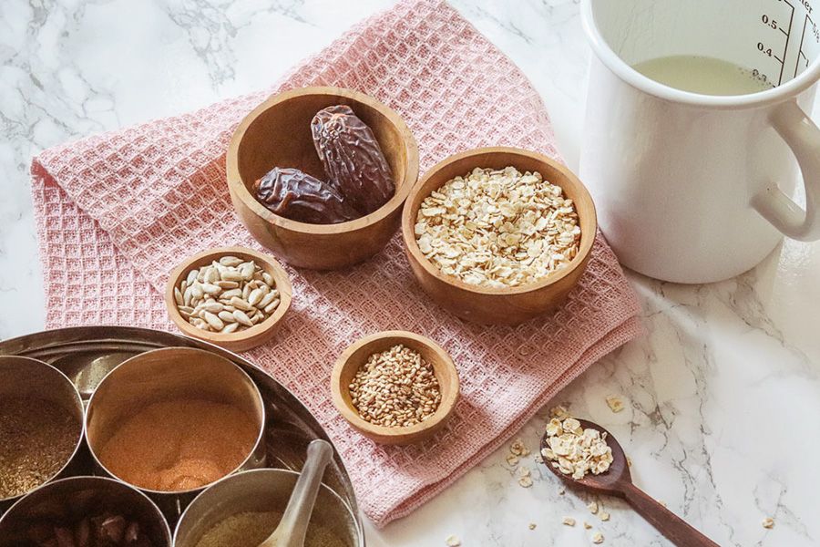 Zutaten für die Energy Balls