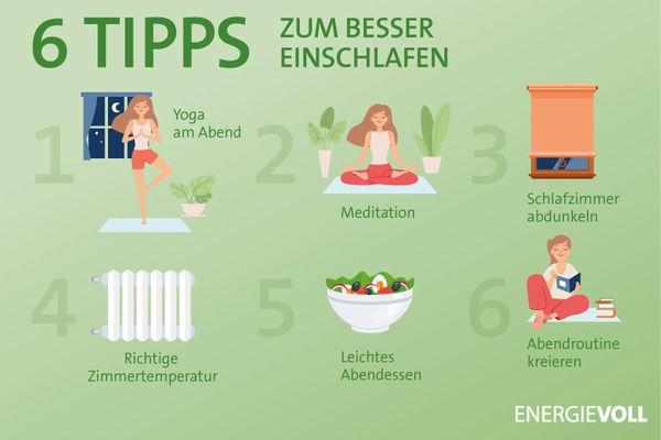 6 Tipps zum Einschlafen – besser schlafen durch Yoga und Meditation