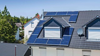 Solaranlage auf dem Dach