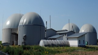 badenova Biogasanlage in Neuried.
