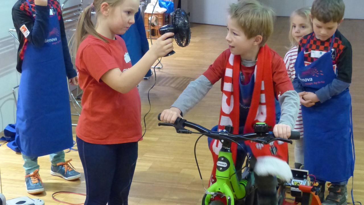 KinderEnergieFahrrad