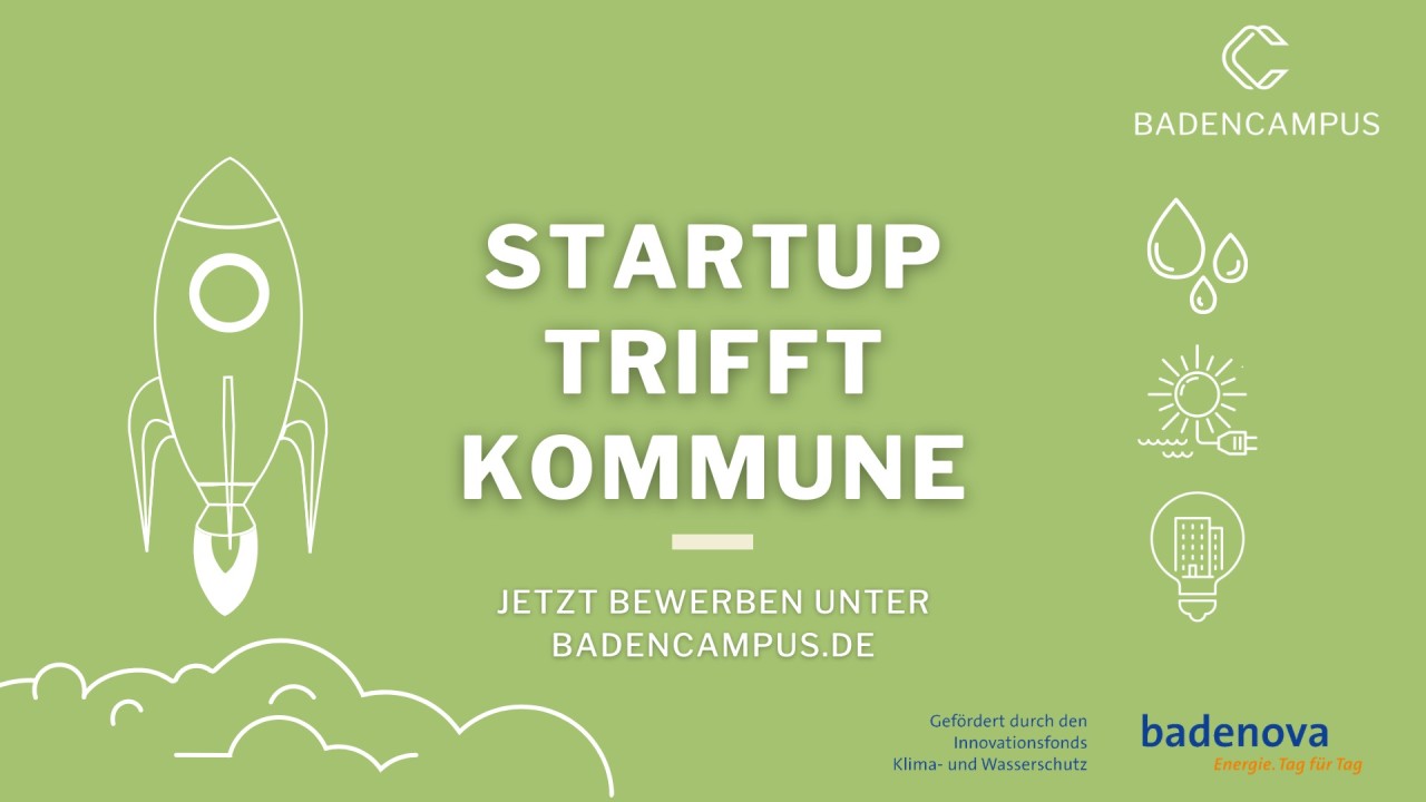 Innovativer Klimaschutz - Start-up trifft Kommune 