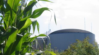 badenova Biogasanlage in Neuried.