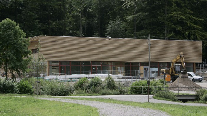 Das Waldhaus Freiburg ist Informations- und Bildungszentrum zum Thema Holz.