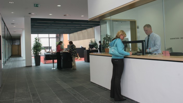 Erdwärme heizt und kühlt die Kreissparkasse Rottweil.