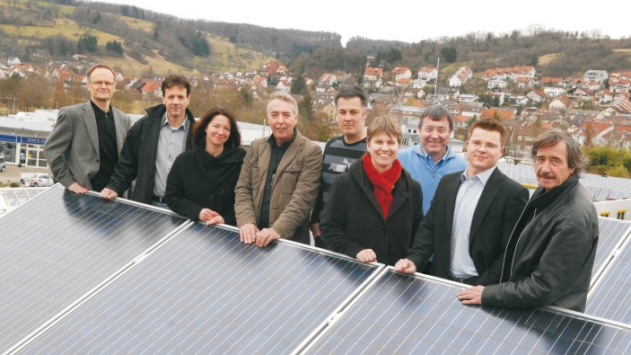 Ein übergreifendes Rahmenkonzept koordiniert und optimiert die Nutzung erneuerbarer Energien in Lörrach.