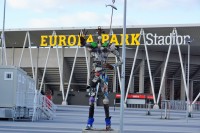 Das Europa-Park Stadion hat einen neuen Wächter