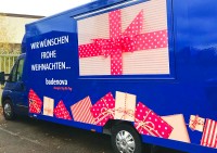 Der badenova Weihnachtstruck tourt 2019 erstmals durch das Marktgebiet