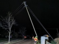 Orkansturm Sabine hat in der Nacht von Sonntag auf Montag für etliche Stromausfälle gesorgt