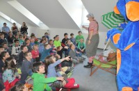 Über 150 Kinder lauschten der Klimaschutzgeschichte im Servicecenter Waldshut-Tiengen