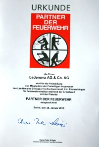  „Partner der Feuerwehr“ 