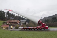 "Schwebende" Windflügel